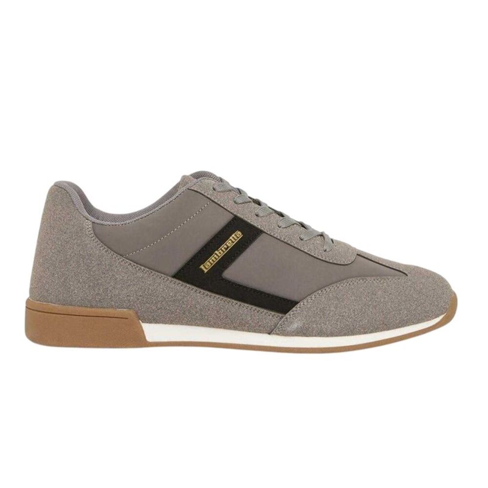 Lambretta Mens Panther Sneakers / Charcoal